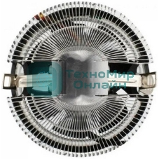 Кулер для процессора ACD серебристый, 100 мм, алюминий, 2200 об/мин, 28 дБ, 4 pin, 65 Вт, 68 мм