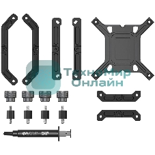 Система жидкостного охлаждения ID-Cooling SL360 PRO SE черный 120мм алюминий+медь 2000rpm 27.2db 4-pin 350W