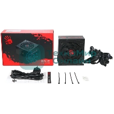 Блок питания Bloody BD-PS700W, 700Вт, 80 PLUS WHITE, 120мм, черный