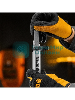 Лезвия Denzel 18 мм, сталь SK5 - 0,5 мм, многосегментные, 10 шт.