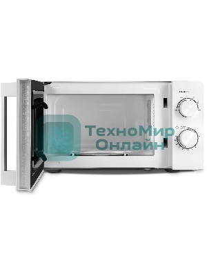 Микроволновая печь Vitek VT-MW0120 белый/серебристый, 20 л, 700 Вт, переключатели - поворотный механизм