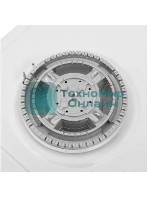 Газовая варочная панель Maunfeld EGHE.64.43CW/G, 4 конфорки, эмалированная сталь, белый