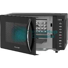 Микроволновая печь Rondell RDE-MW204 черный, 20 л, 700 Вт, переключатели - кнопки