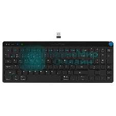 Клавиатура JLab JBuds Keyboard беспроводная, Bluetooth, радиоканал, чёрный