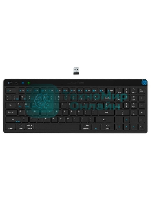 Клавиатура JLab JBuds Keyboard беспроводная, Bluetooth, радиоканал, чёрный