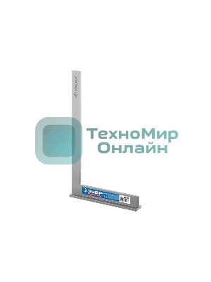 Слесарный угольник со стальным полотном. Серия Профессионал. Зубр 300x180 мм