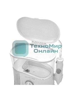 Ирригатор Galaxy Line GL 5001 белый, от сети, 1000 мл, 10 режимов