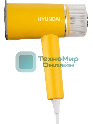Отпариватель Hyundai H-HSART003 желтый, 1200 Вт, 21 г/мин, 120 мл