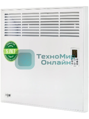 Конвектор электрический IVIGO EPK-Pro Wi-Fi EPK4550P07, белый, 750 Вт, 8 м2, с терморегулятором, Wi-Fi