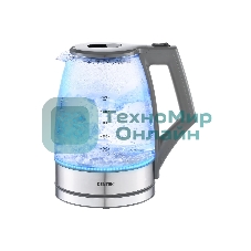 Чайник Centek CT-0014 серый, 2200 Вт, 1.8 л