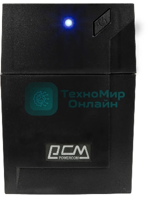 Источник бесперебойного питания Powercom Raptor RPT-600A 360Вт 600ВА черный