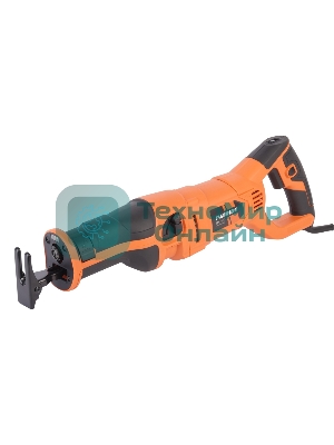 Пила сабельная сетевая PATRIOT RS 909. 1200Вт., Маятниковый ход! 1000-2800об/мин., (дерево/алюминий/металл): 210/20/10мм