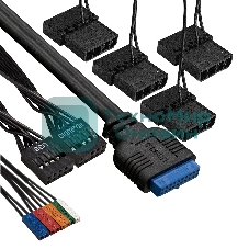 Компьютерный корпус Miditower ExeGate i3 BASE (ATX, без БП, с окном, 1*USB+1*USB 3.0, аудио, 4 вент. 12см с RGb подсветкой)