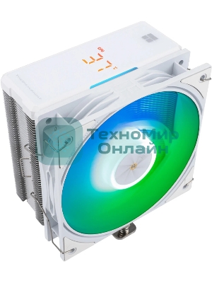 Кулер для процессора Thermalright Assassin X 120 R Digital ARGB White (4-pin PWM, 151mm, Al/Cu, 4x6mm, ARGB, 1x120mm, 70.84CFM, 29.8dBA, 2000RPM, S: 1851/1700/1200/115X, AM5/AM4, white)
