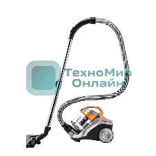 Пылесос Midea VCS38A13L-G серебристый/бронзовый, 300/1600 Вт, уборка сухая, пылесборник контейнер 2 л