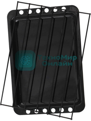 Плита газовая Flama CG 3202 W/B белый, конфорок 2 шт, духовка 30 л, 50 см x 85 см x 38 см