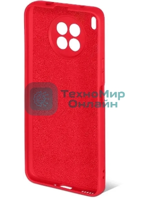 Чехол (клип-кейс) DF hwOriginal-24 для Huawei Nova 8i/Honor 50 Lite красный