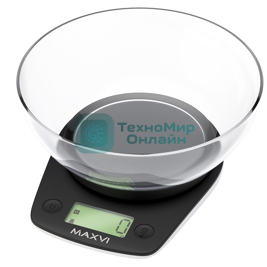 Весы кухонные Maxvi KS102P черный