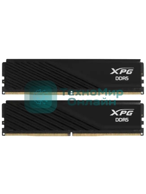 Оперативная память XPG Lancer Blade, DDR5, 32GB (2x16 GB), 6000 MHz, CL36, радиатор, черный