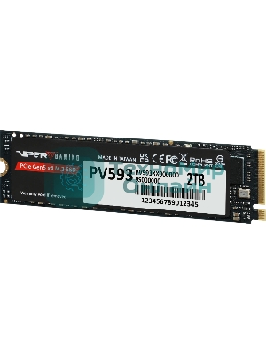 Накопитель SSD PATRIOT M.2 PCIE 2Tb 2280 NVMe PV593P2TbM28H