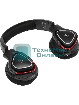 Гарнитура Bloody MR710 чёрный, беспроводная + проводная, Bluetooth, до 44 ч, подсветка