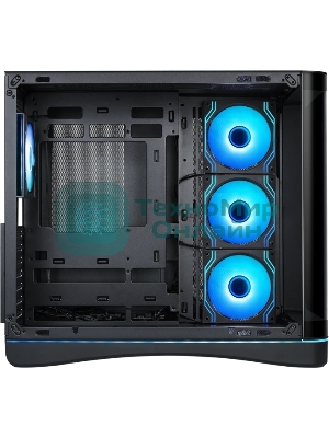 Корпус SAMA V62S, Midi-Tower, чёрный, 4 x 120 мм