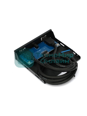 Планка на переднюю панель Gembird FP3.5-USB3-2A-HDA, USB, 2xUSB-A 3.0 + 1xJack 3.5мм, 3.5