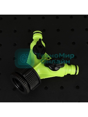 Распределитель поливочный двухканальный Deli DL8797 1