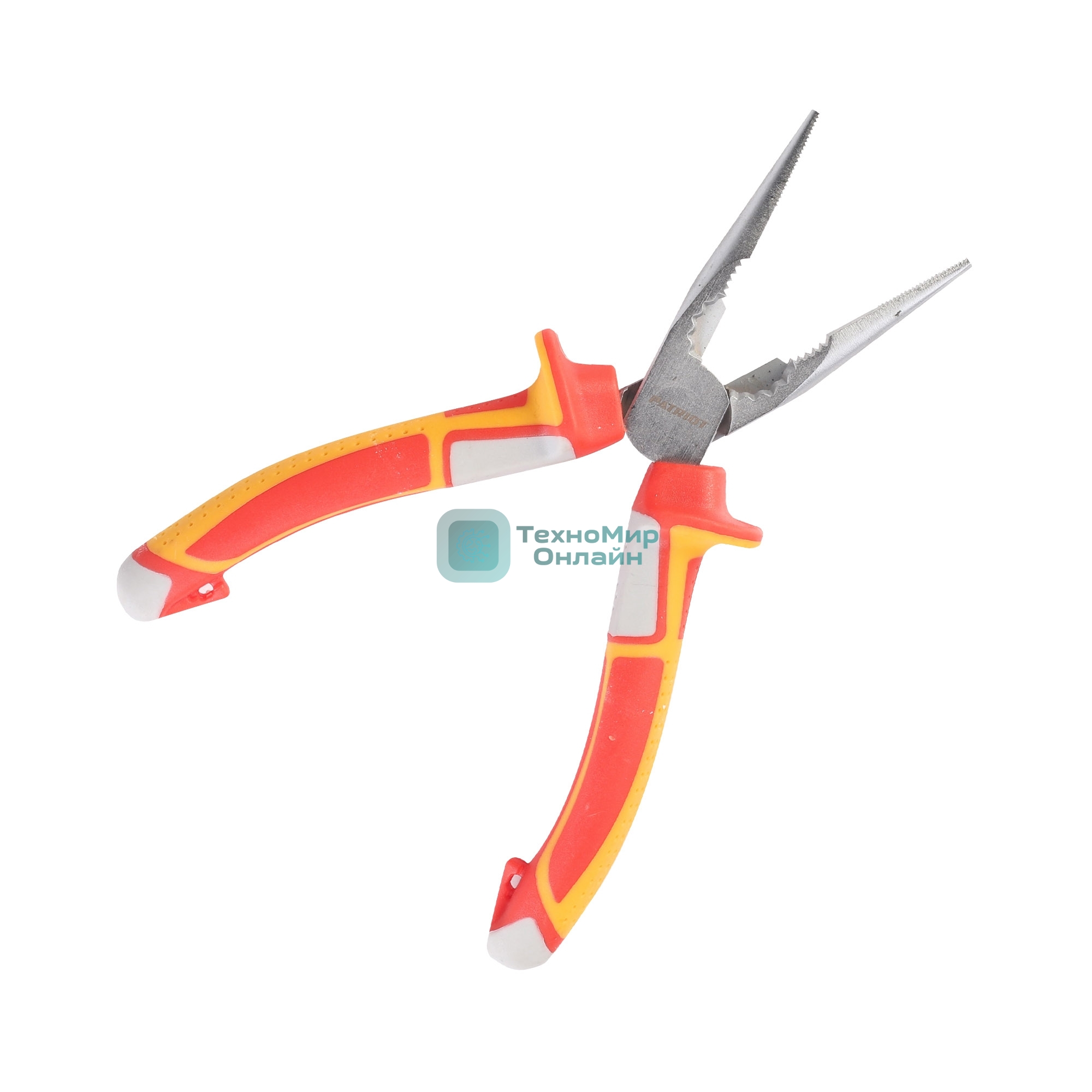 Длинногубцы диэлектрические РATRIOT PLN 160 DN, 1000 V, Cr-V, 160 мм