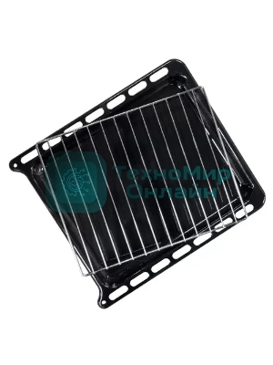 Плита газовая De Luxe 506040.24Г ЧР белый, конфорок 4 шт, духовка 54 л, 50 см x 85 см x 60 см