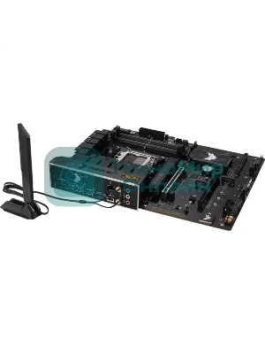 Материнская плата ASUS TUF GAMING B650E-PLUS WIFI, AM5, AMD B650, 4xDDR5, 4xSATA, 3xM.2, 1xPCIe 5.0 x16, 1xPCIe 4.0 x4, 2xPCIe 4.0 x1, 1xDisplayPort, 1xHDMI, 1x2.5Gb LAN, Wi-Fi 6E, Bluetooth 5.3, 1xUSB-C 20Gbps, 3xUSB-A 10Gbps, 6xUSB-A 2.0, 5x3.5 мм, 7.1, ATX