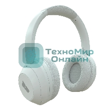 Беспроводные наушники MORE CHOICE HW11 белый, накладные, Bluetooth, до 6 ч