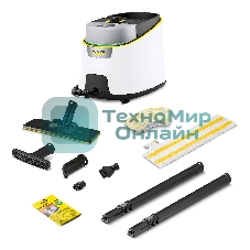 Пароочиститель напольный Karcher EasyFix SC 4 Deluxe 2200Вт белый