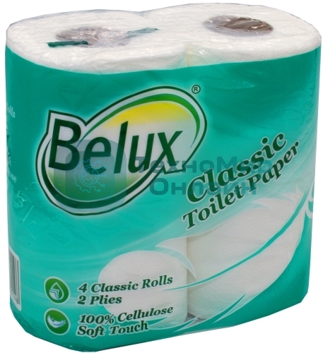 Туалетная бумага АРТПЛАСТ (СГТ07989) 2 сл х 4 рул - BELUX CLASSIC - Россия