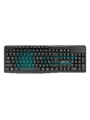 Комплект клавиатура+мышь Oklick 225M беспроводной, USB, 1200 DPI, чёрный