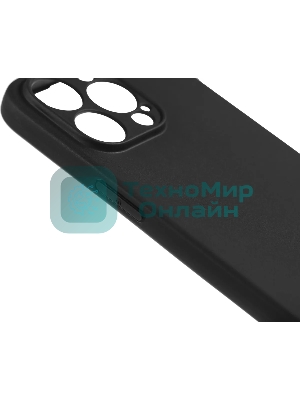 Чехол (клип-кейс) BoraSCO для Apple iPhone 15 Pro Max черный (72415)