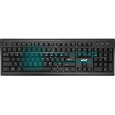 Комплект клавиатура+мышь Acer OKR120 беспроводной, USB, 1600 DPI, чёрный