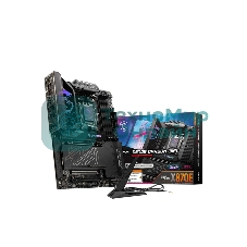 Материнская плата MSI MPG X870E CARBON WIFI, AM5, AMD X870E, 4xDDR5, 4xSATA, 4xM.2, 1xPCIe 5.0 x16, 1xPCIe 5.0 x4, 1xPCIe 4.0 x4, 1xHDMI, 2xUSB-C, 2x1Gb LAN, 9xUSB 3.2 Gen 2, 2xUSB4, 2x3.5 мм, 7.1, ATX