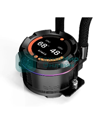 Система жидкостного охлаждения ID-Cooling SL360 PRO SE черный 120мм алюминий+медь 2000rpm 27.2db 4-pin 350W