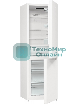 Холодильник Gorenje NRK619EEW4 белый двухкамерный 203/99л морозилка снизу, No Frost