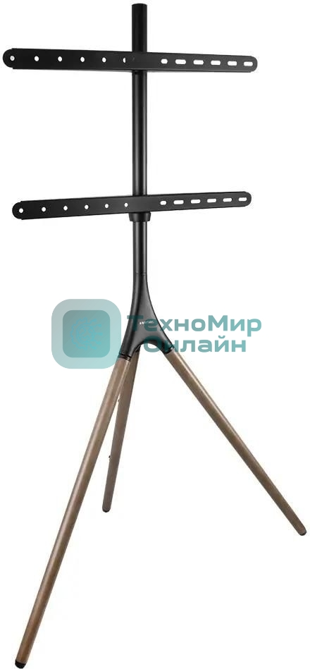 Кронштейн Kromax OMEGA-11 черный/деревянный, 3 шт/уп, Стойка-тренога, для 1 TV 32