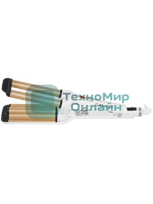 Щипцы для завивки волос Galaxy Line GL4602 белый, 16 мм, 200 °C, 1 режим