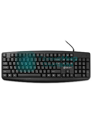 Клавиатура проводная Oklick 105M (1678092), USB, черный