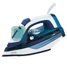 Утюг Centek CT-2319 синий/белый, 2400 Вт, 40 г/мин, 140 г/мин, 480 мл