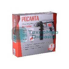 Дрель ударная Ресанта ДУ-13/580 580Вт патрон:кулачковый реверс