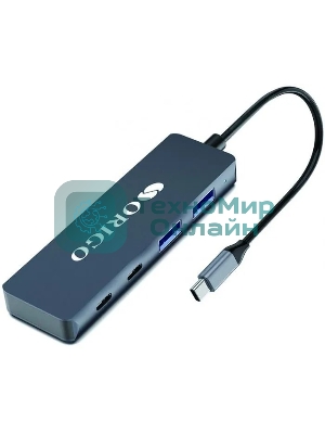 USB-концентратор ORIGO OU3340C/A1A USB-C, 2xUSB 3.0, 2xUSB-C