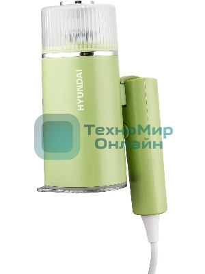 Отпариватель Hyundai H-HSART004 зеленый, 1200 Вт, 21 г/мин, 120 мл