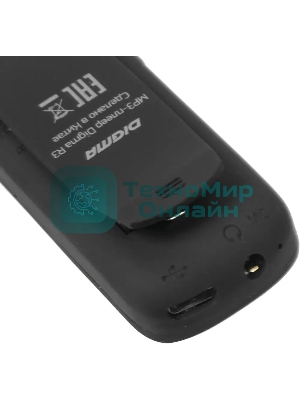 Плеер Flash Digma R3 8Gb черный/0.8
