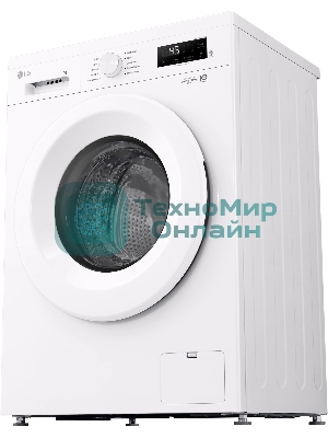 Стиральная машина LG F2Y1HS3W белый, загрузка фронтальная 7 кг, 1200 об/мин., класс: А