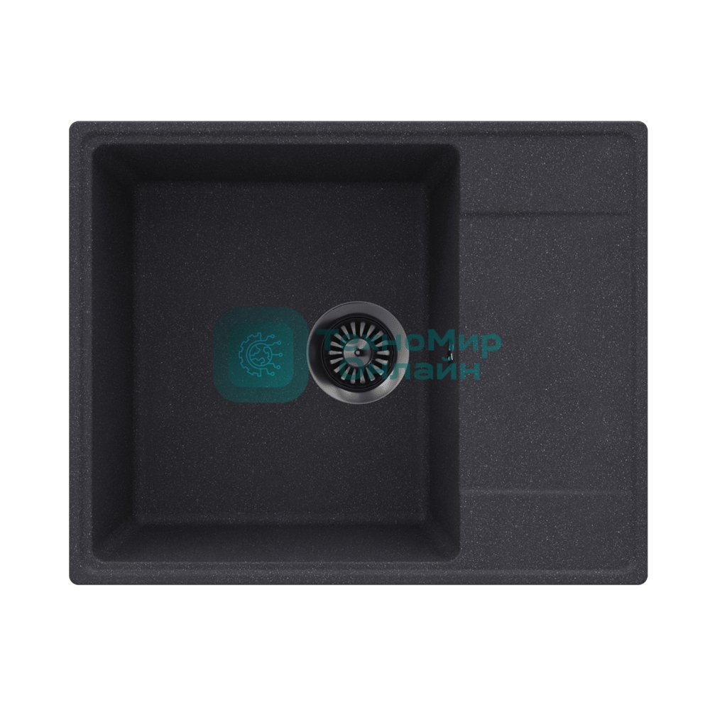 Кухонная мойка Maunfeld Lacrima 605 MFQS-605DGR темно-серый